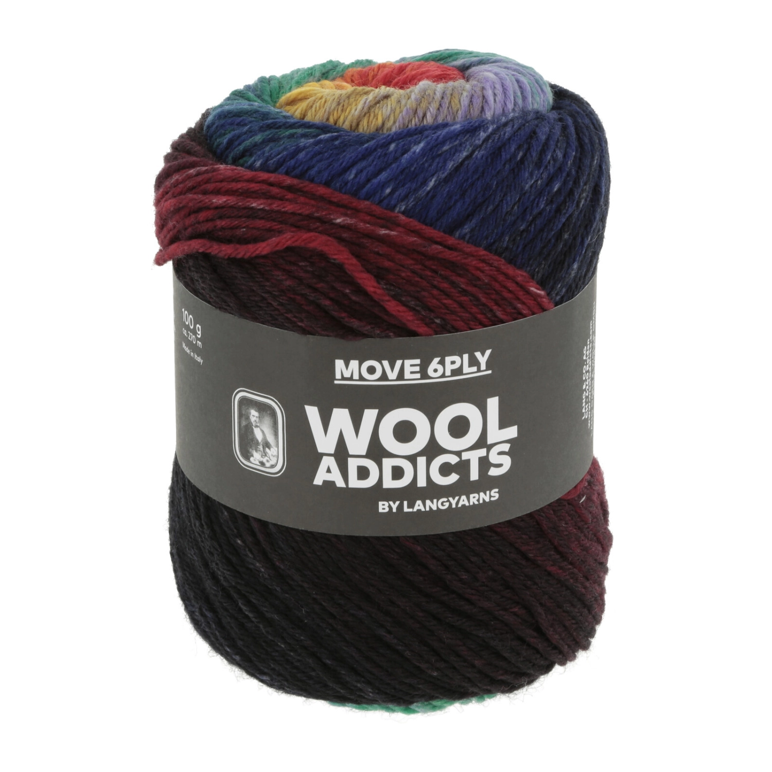 Пряжа Lang Yarns Move 6-PLY 100г 004