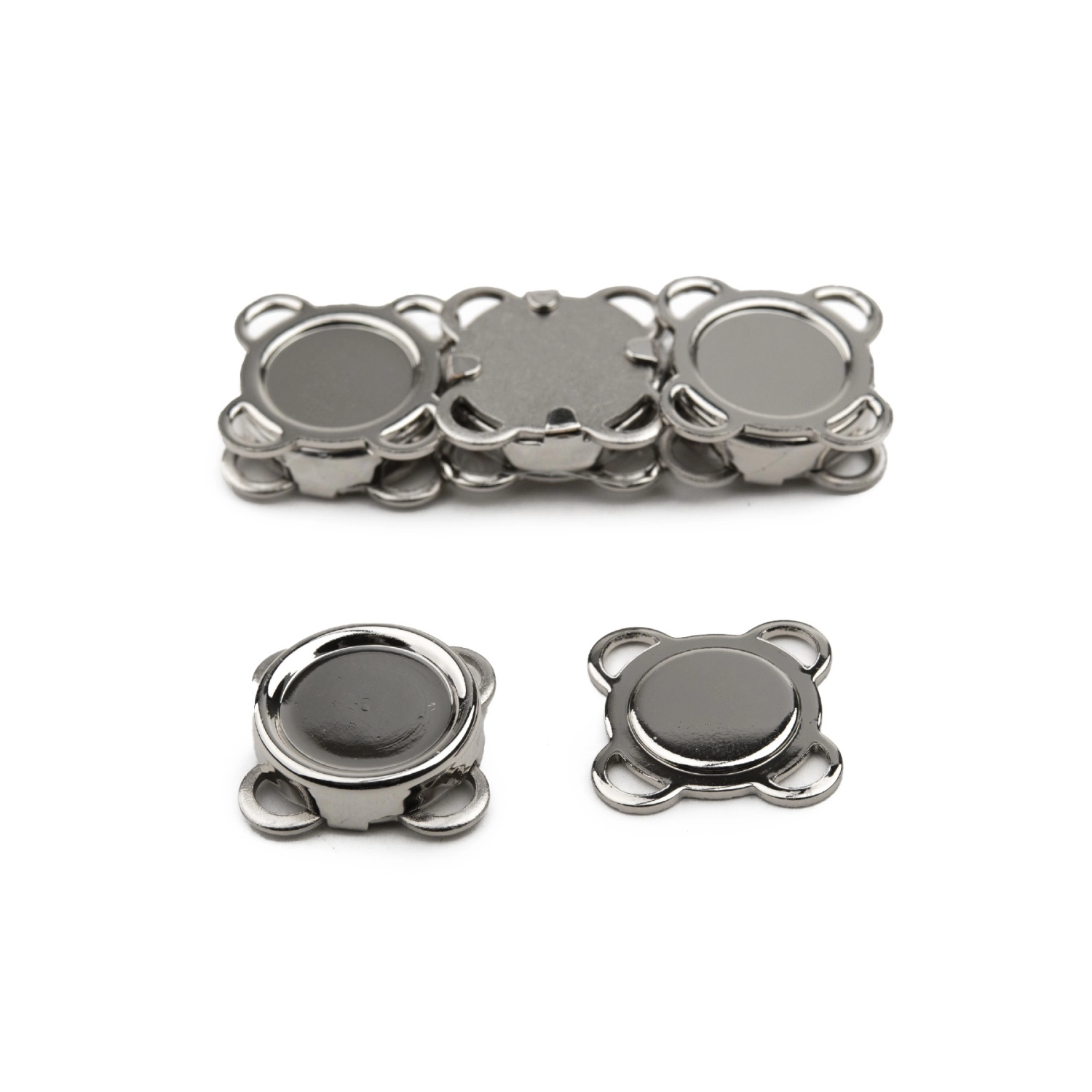 Кнопки магнитные пришивные AK-25-14 S, 4 шт. (d=11-20 мм.)