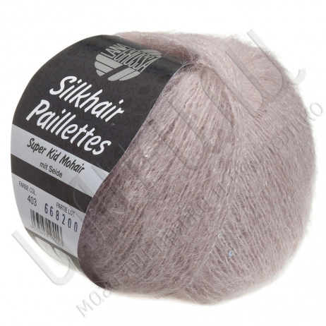 Пряжа Lana Grossa Silkhair Paillettes 25г 0403