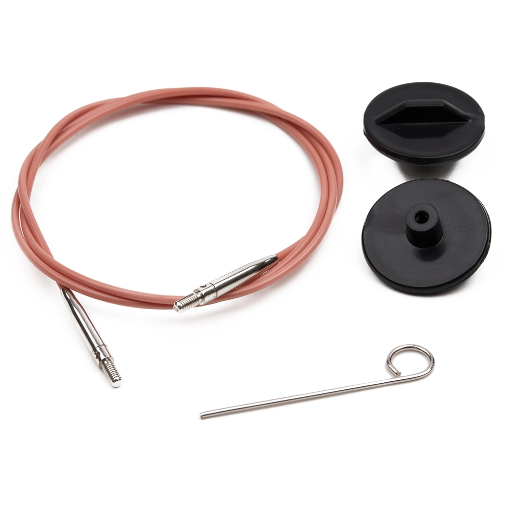 Леска LYKKE Pink, вращающаяся, для спиц длины 11.5, размер 150 см