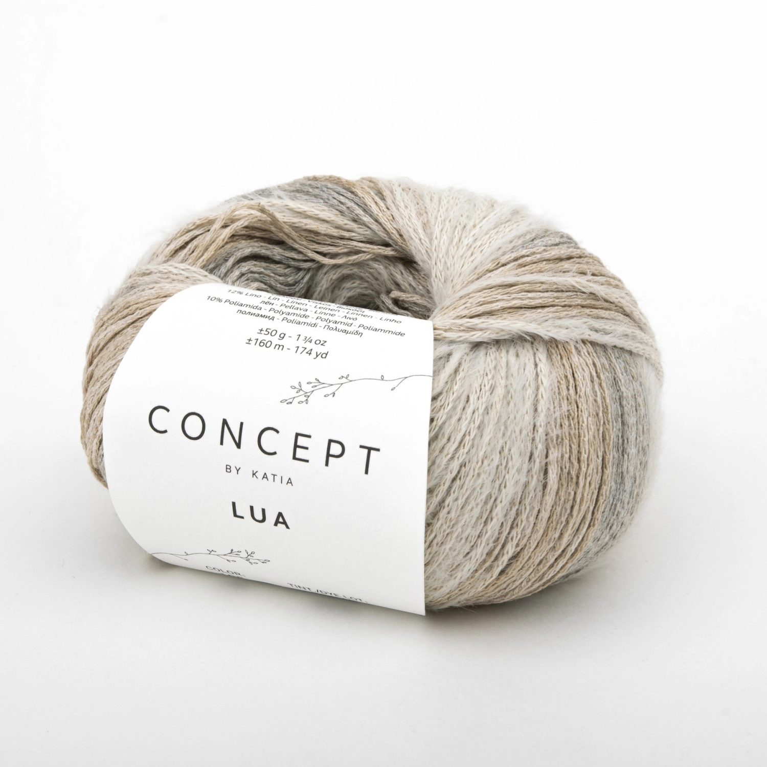 Пряжа Katia Lua 50г 105