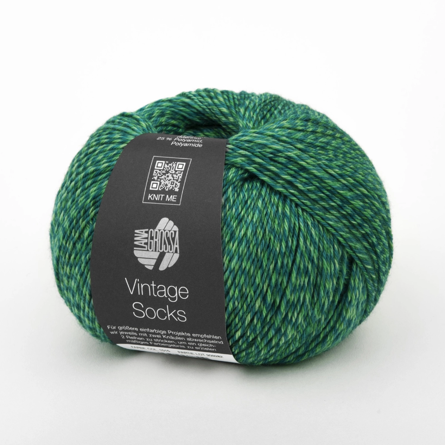 Пряжа Lana Grossa Vintage socks 100г 1015