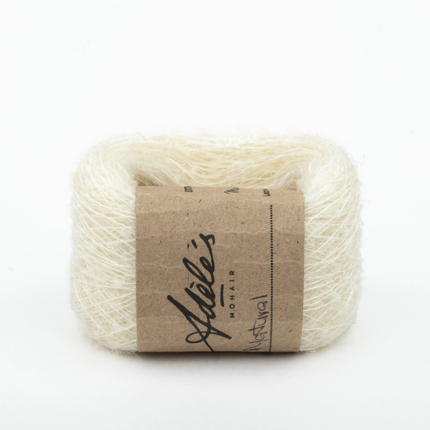 Пряжа ADELE'S Mohair Extra Fine Boucle Kidmohair 25г NATURAL