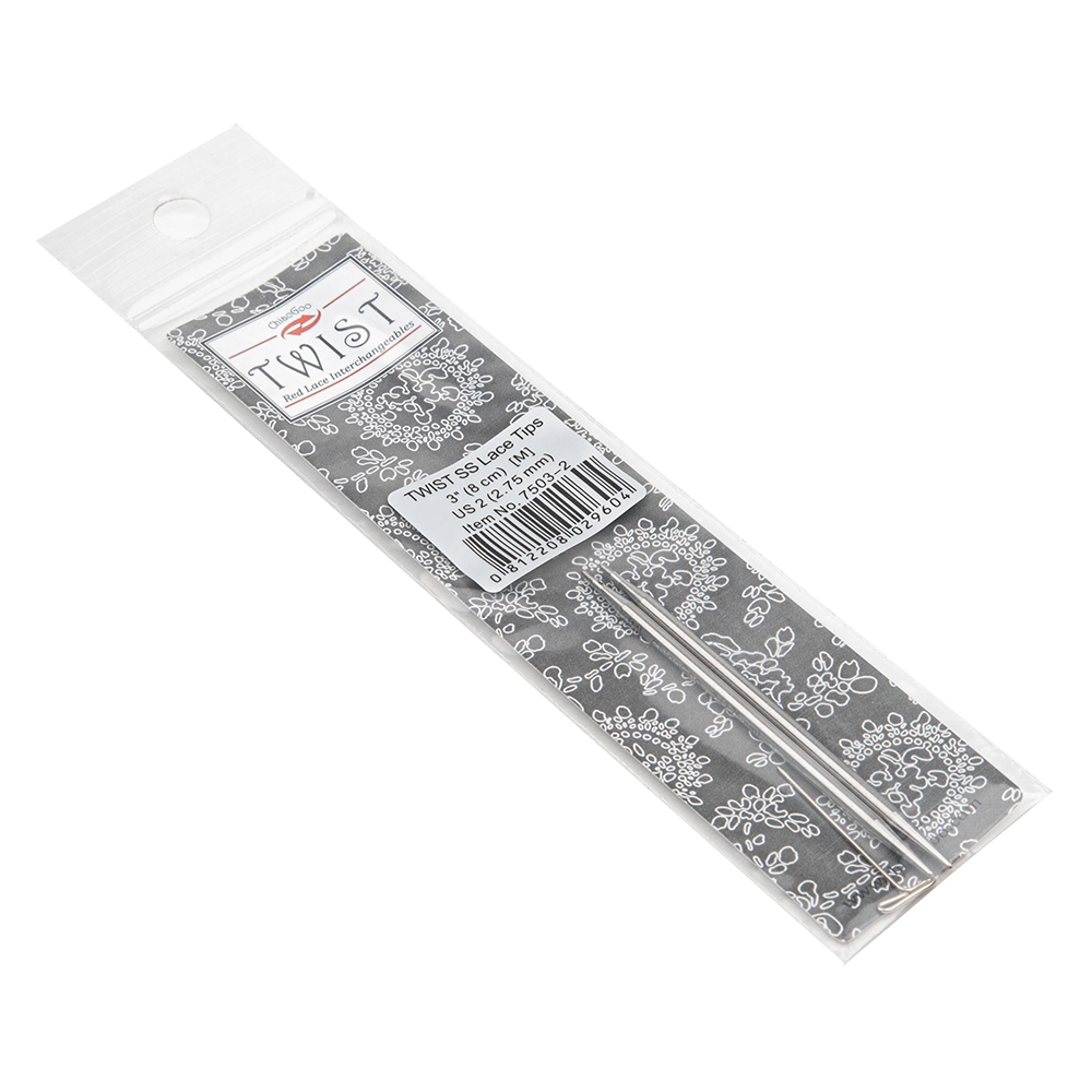 спицы съёмные металлические 7.5 см 2,75 мм