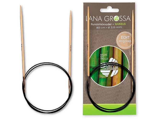 LG спицы на леске бамбук 80см №3