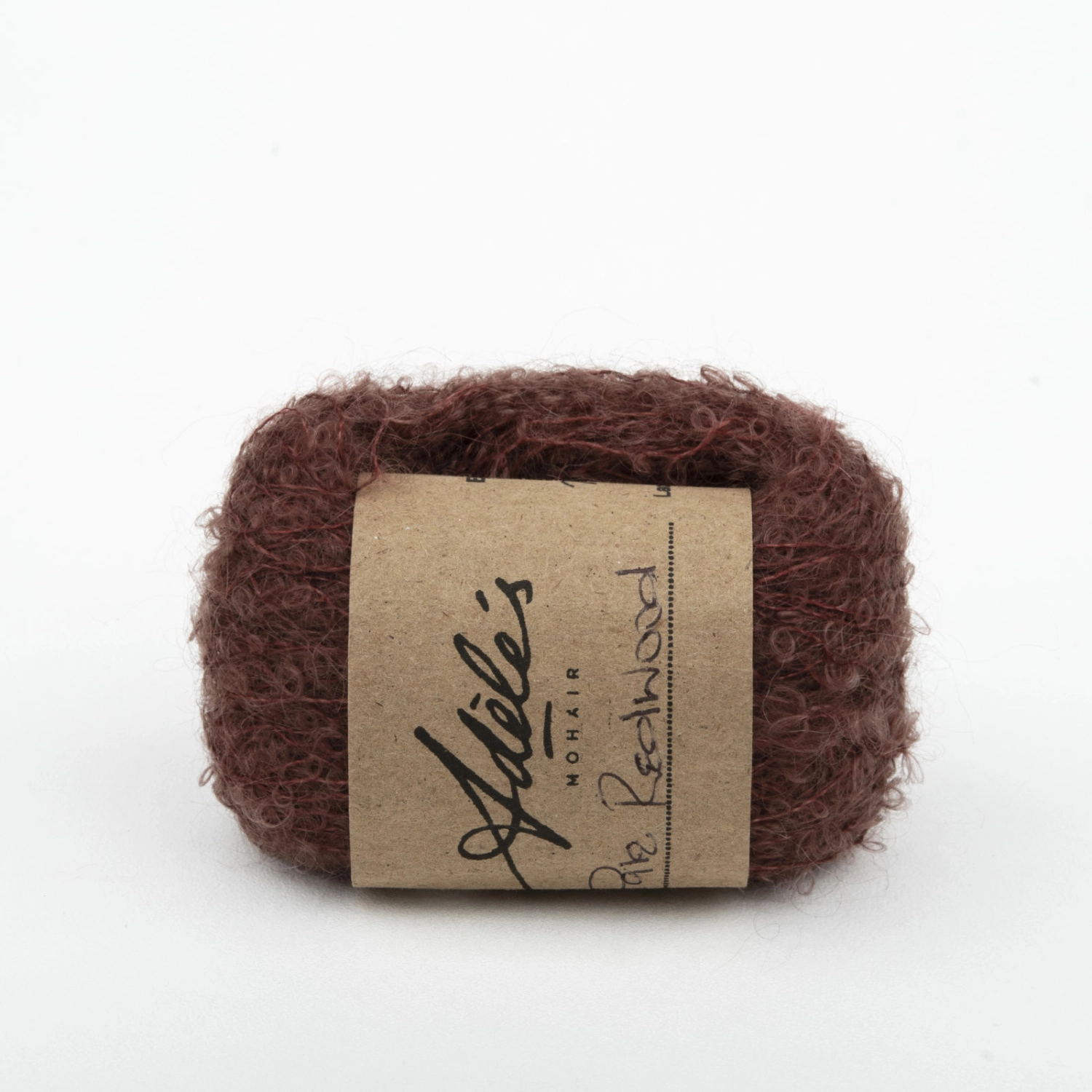 Пряжа ADELE'S Mohair Extra Fine Boucle Kidmohair 25г PALE REDWOOD