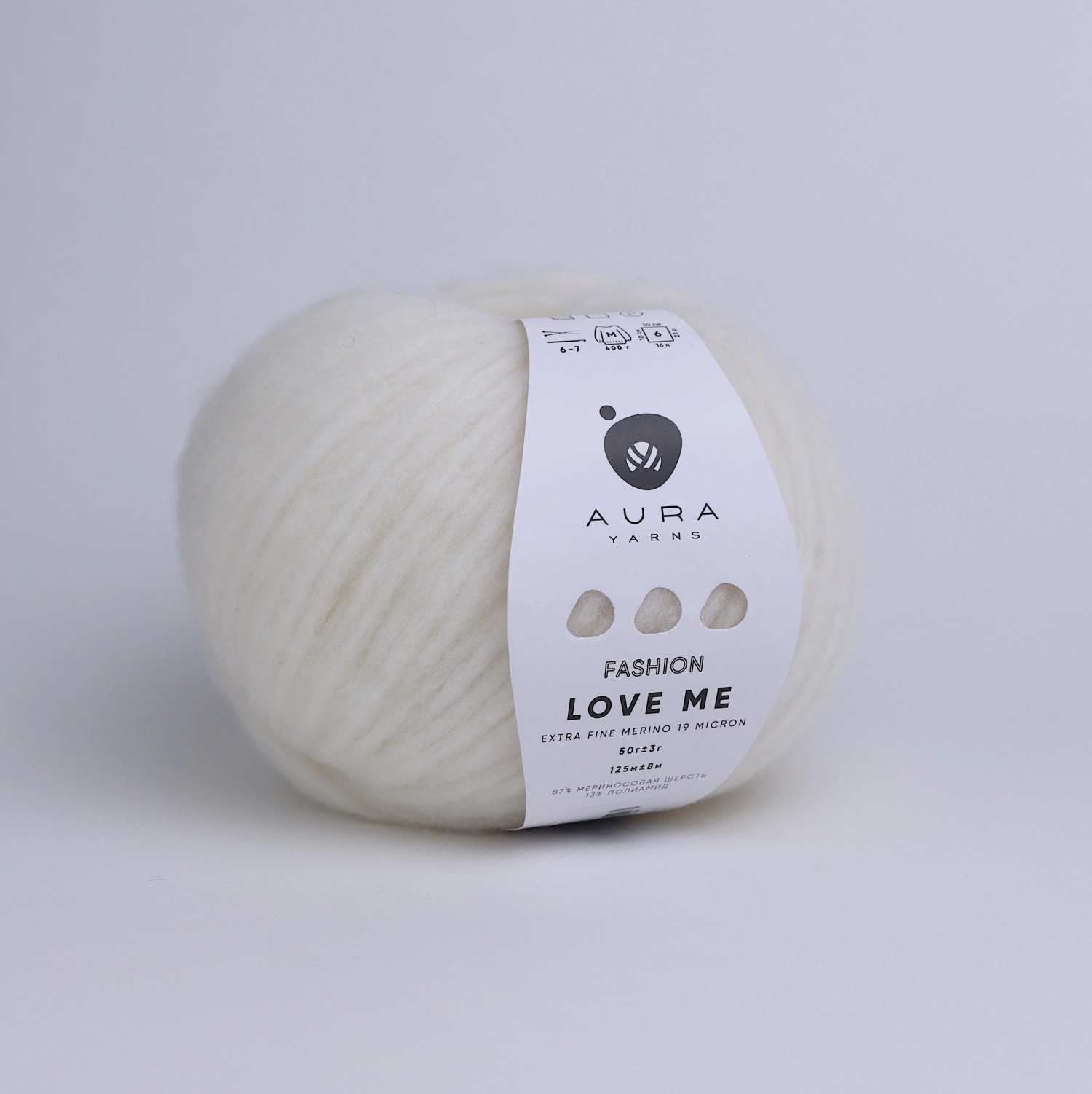 Пряжа Aura Love me 50г 1411