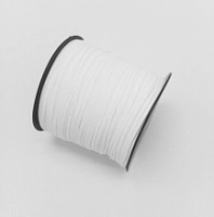 Шнур иск. кожа 2,8мм белый