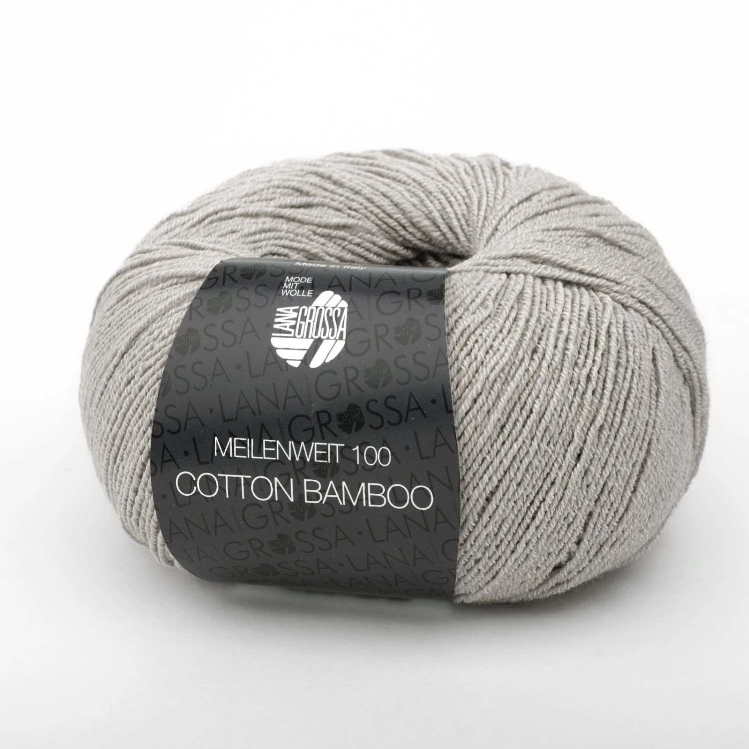 Пряжа Lana Grossa Meilenweit 100 COTTON BAMBOO 100г 0033