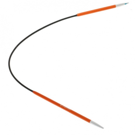 Спицы круговые носочные, алюминий Rainbow  25 см № 3,0