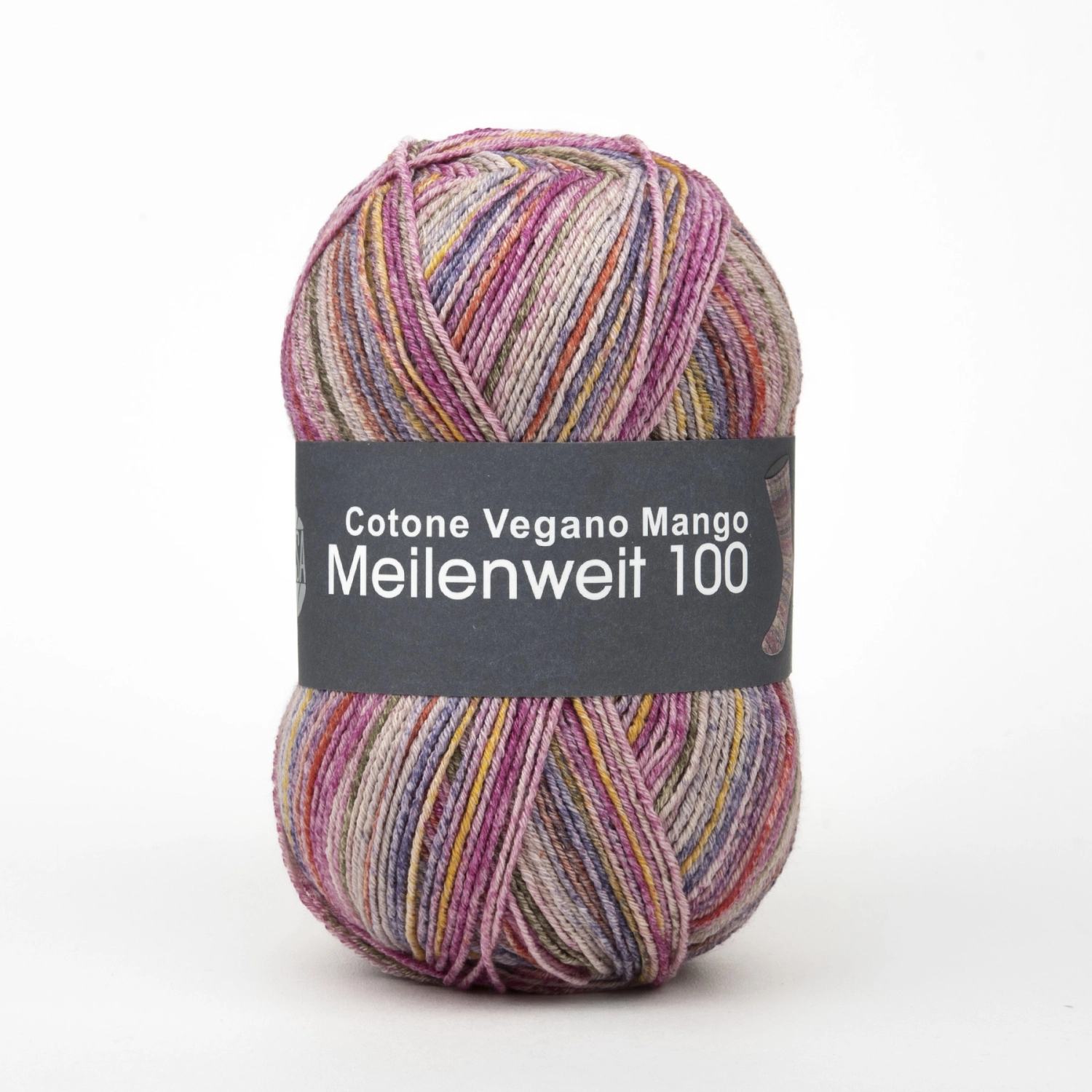 Пряжа Lana Grossa Meilenweit 100 COTONE VEGANO Mango 100г 4452