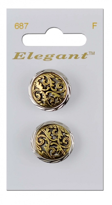 Пуговицы Elegant F арт.687