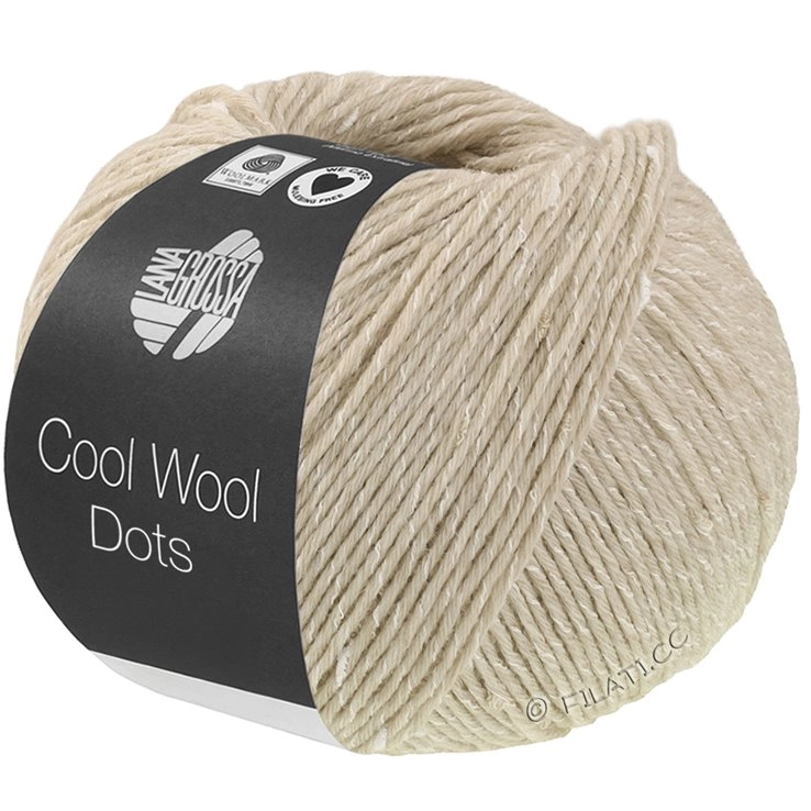 Пряжа Lana Grossa Cool Wool Dots 50г 012