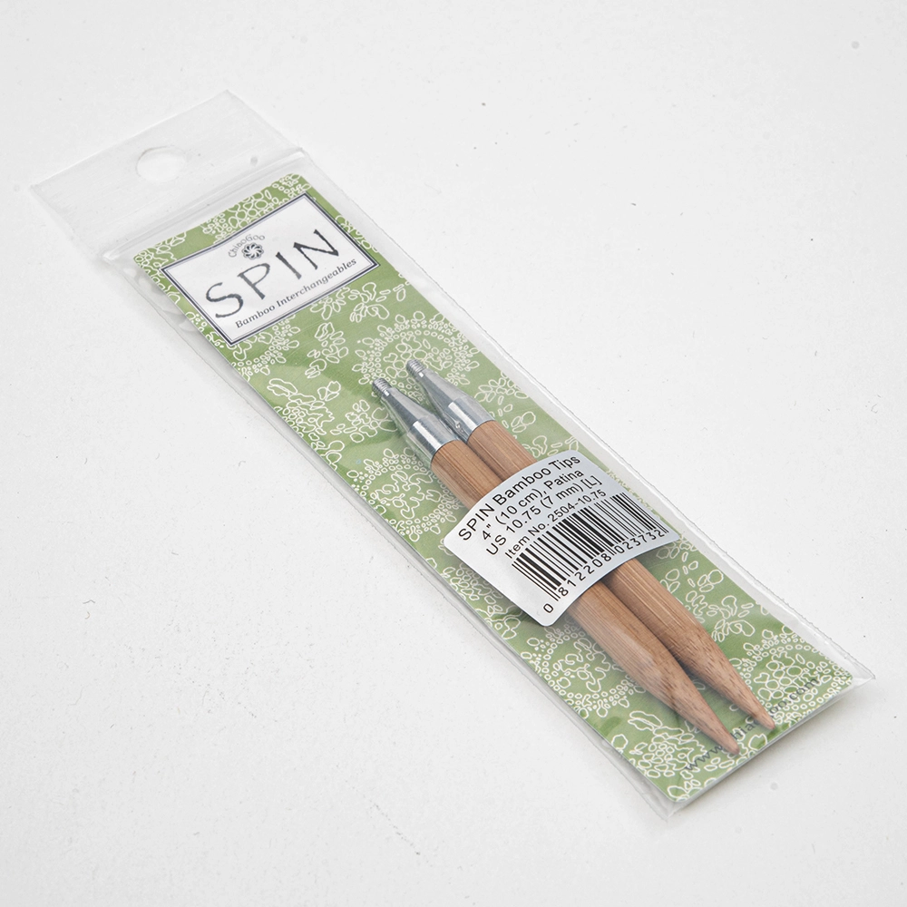 спицы съёмные бамбуковые 10 см 7 мм 2504-10,75