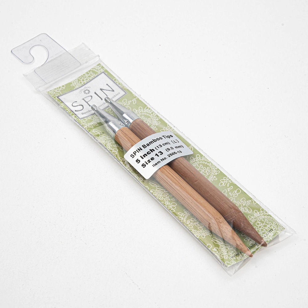 спицы съёмные бамбуковые 13 см 9 мм 2505-13