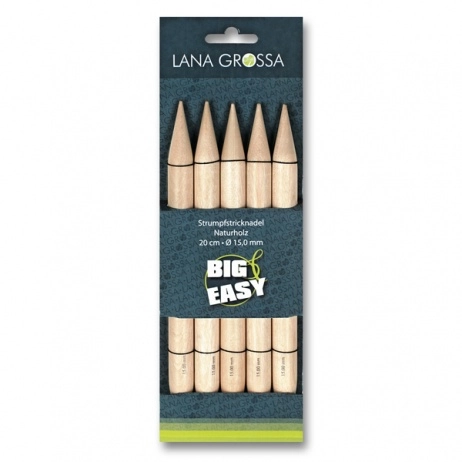 Спицы LG чулочные B&E дерево 20см. № 10