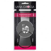 Спицы LG круговые CARBON, 80 см № 6,0