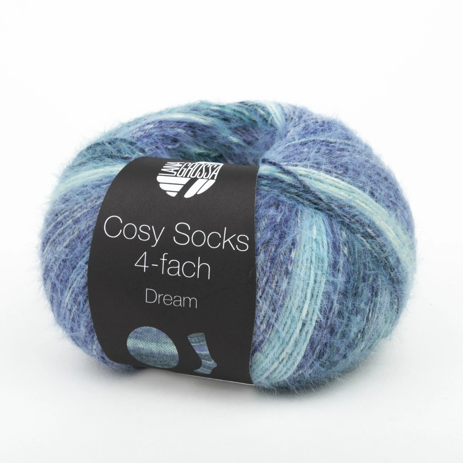 Пряжа Lana Grossa MEILENWEIT 100 Cosy Socks Dream 254