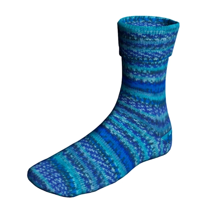 Пряжа Lang Yarns SUPER SOXX COLOR 4-PLY 100г 576 ScottishIsle