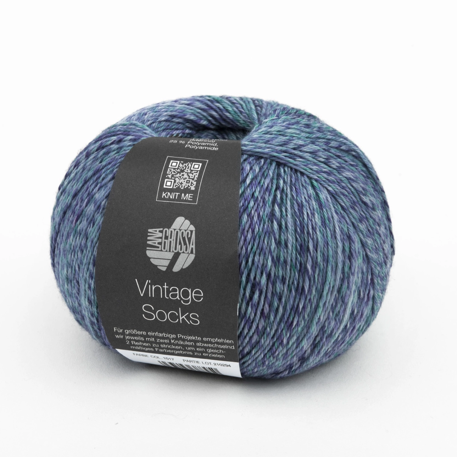 Пряжа Lana Grossa Vintage socks 100г 1017