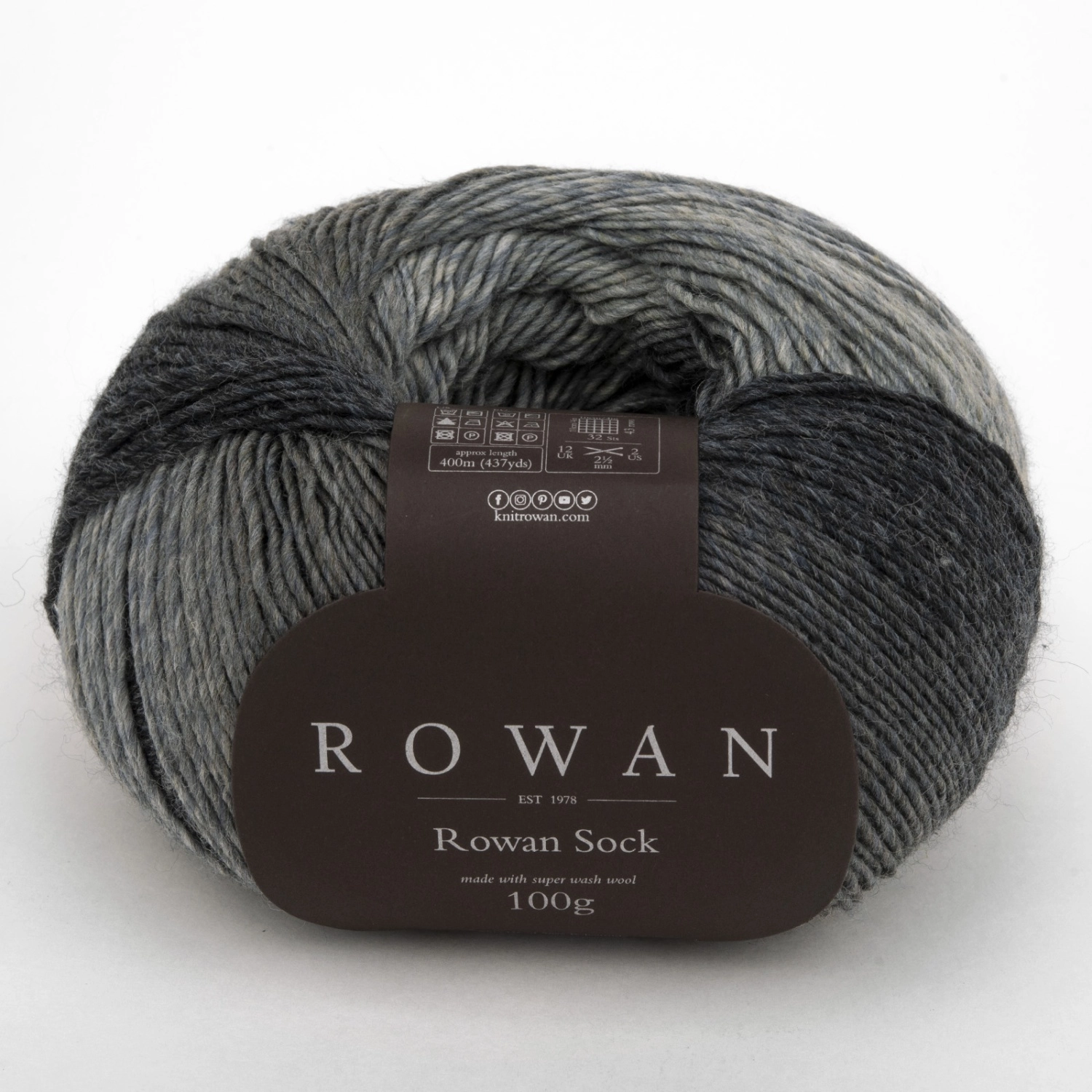 Пряжа Rowan Rowan Sock 100г 004