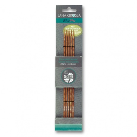 Спицы LG чулочные дерево Quatro 20 см № 3,0 