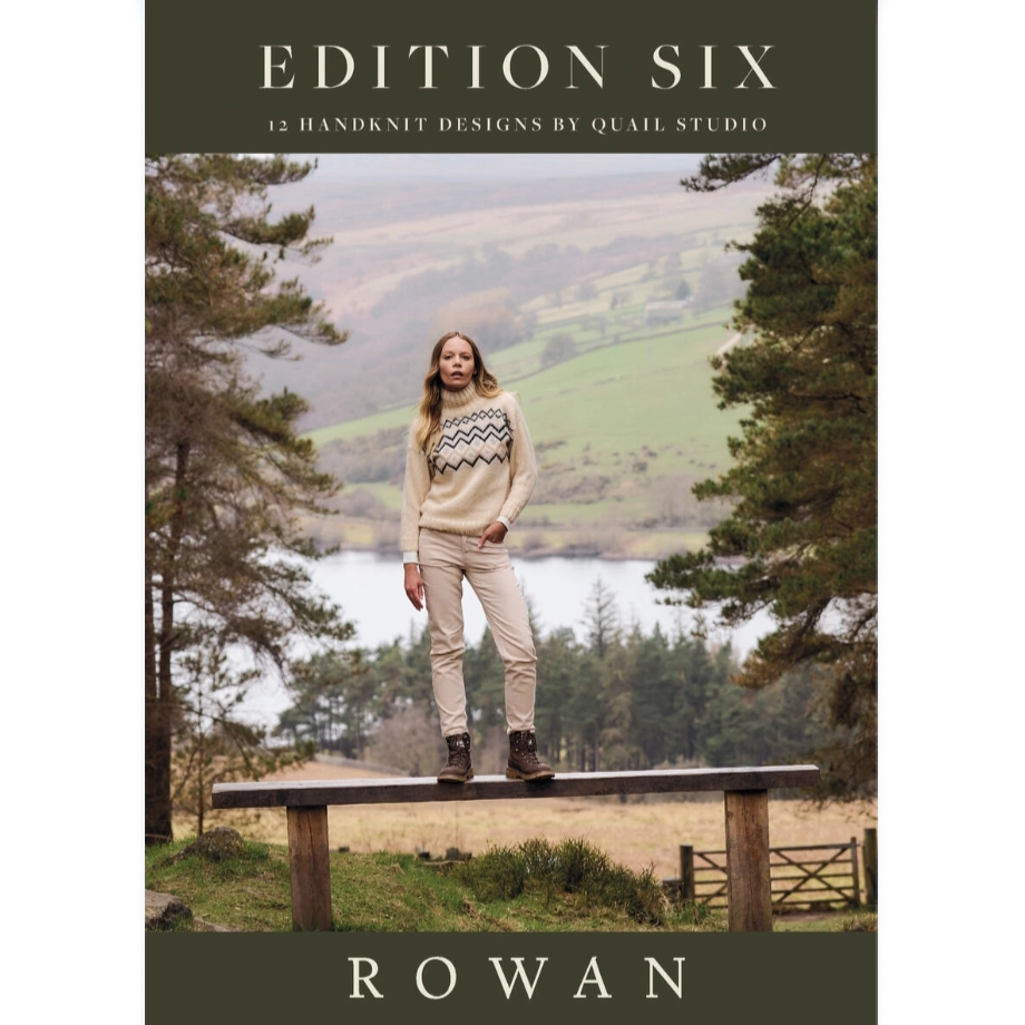 Журнал Rowan "Edition Six", дизайнер Quail Studio