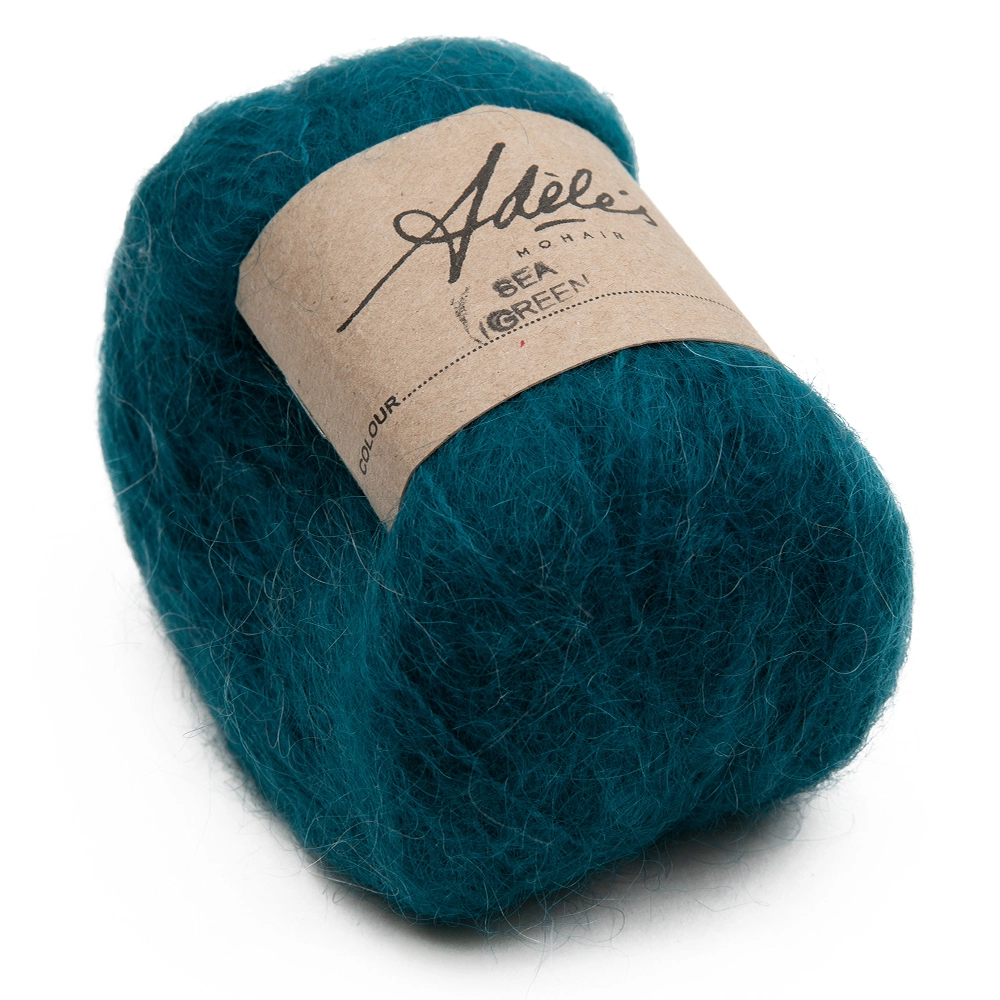 ADELE"S Mohair Brushed Kidmohair цв.SEA GREEN