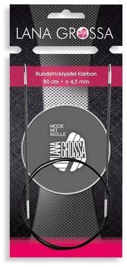 Спицы LG круговые CARBON, 80 см № 2,5