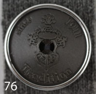 Пуговицы Union Knopf  O 450212-23 мм