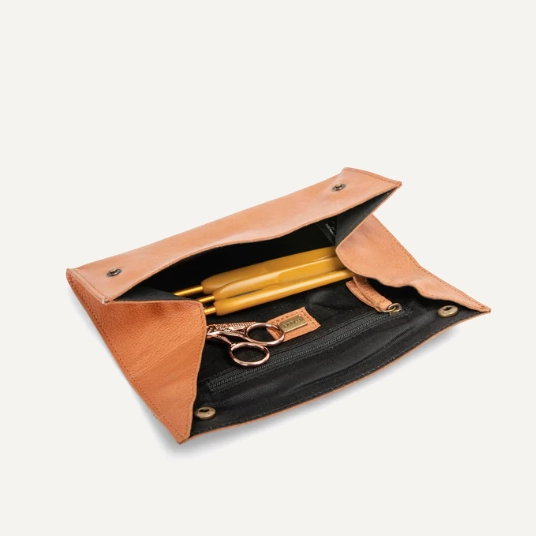 Пенал Liv Whisky натуральная кожа 