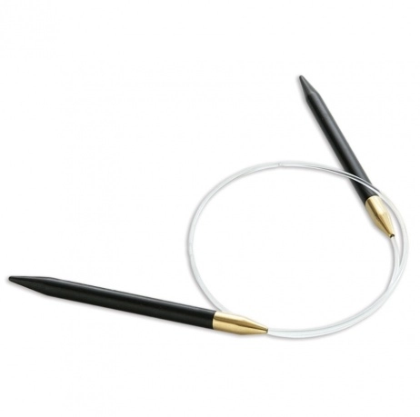 Спицы LM чёрн.дер. круг. 60 см.№ 10,0 E1526