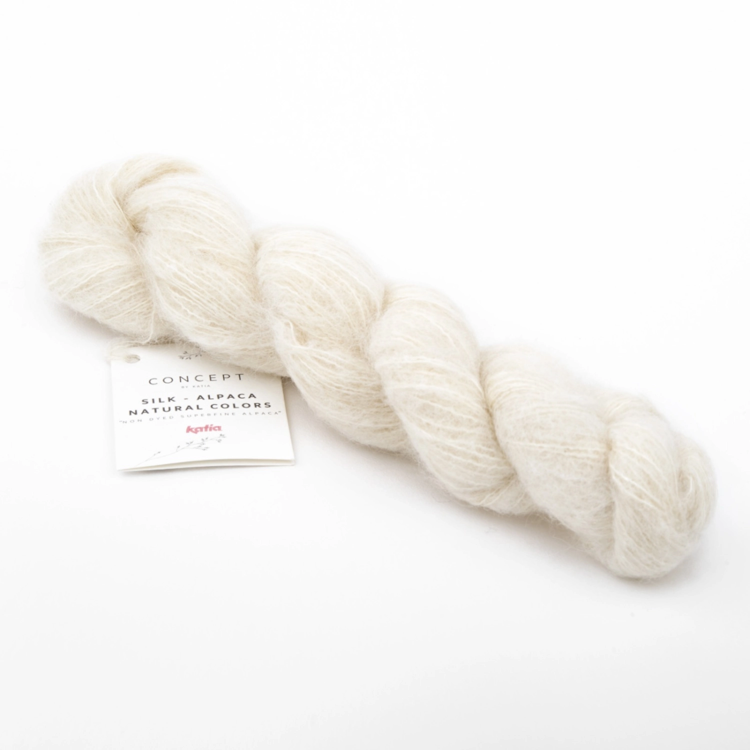 Пряжа Katia Silk-Alpaca Natural Colors 25г 100