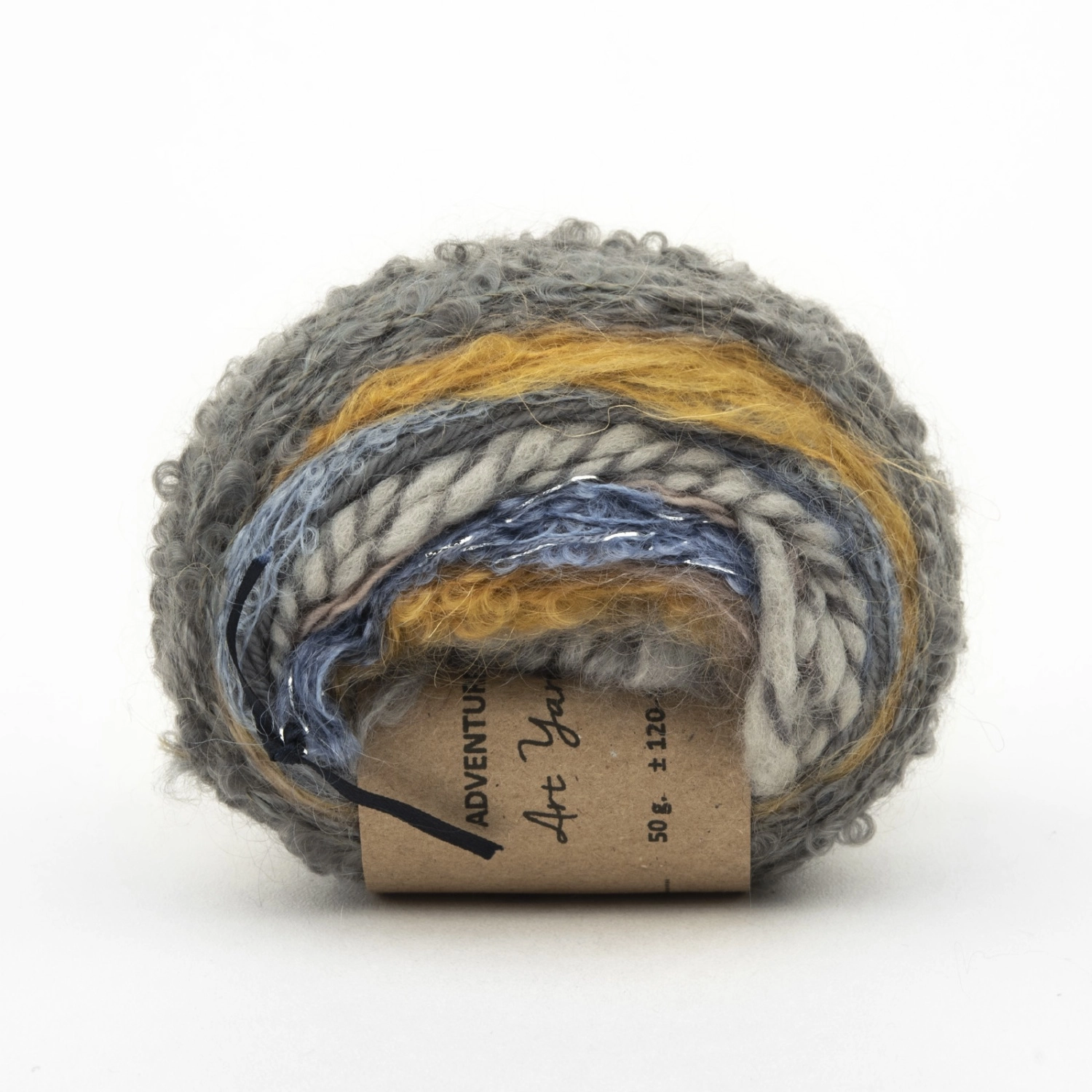 Пряжа ADELE'S Mohair Art Yarn Thic and Thin 50г QUARRY STONE