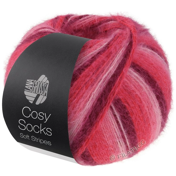 Пряжа Lana Grossa MEILENWEIT 100 COSY SOCKS Soft Stripes 105
