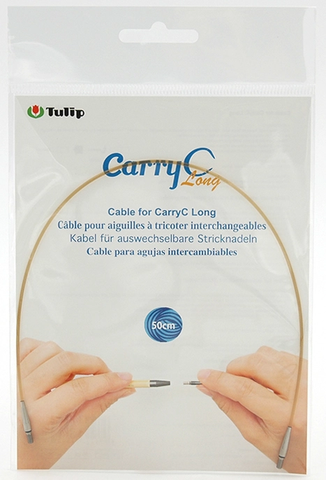 Тросик для съемных спиц "CarryC Long", длина 50см, Tulip, CTMM-40