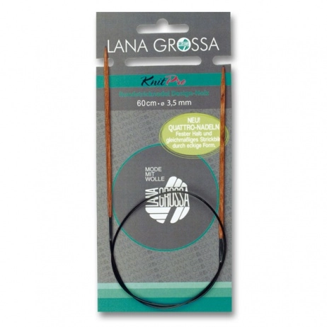 Спицы LG круговые дерево QUATRO 80 см № 4,5