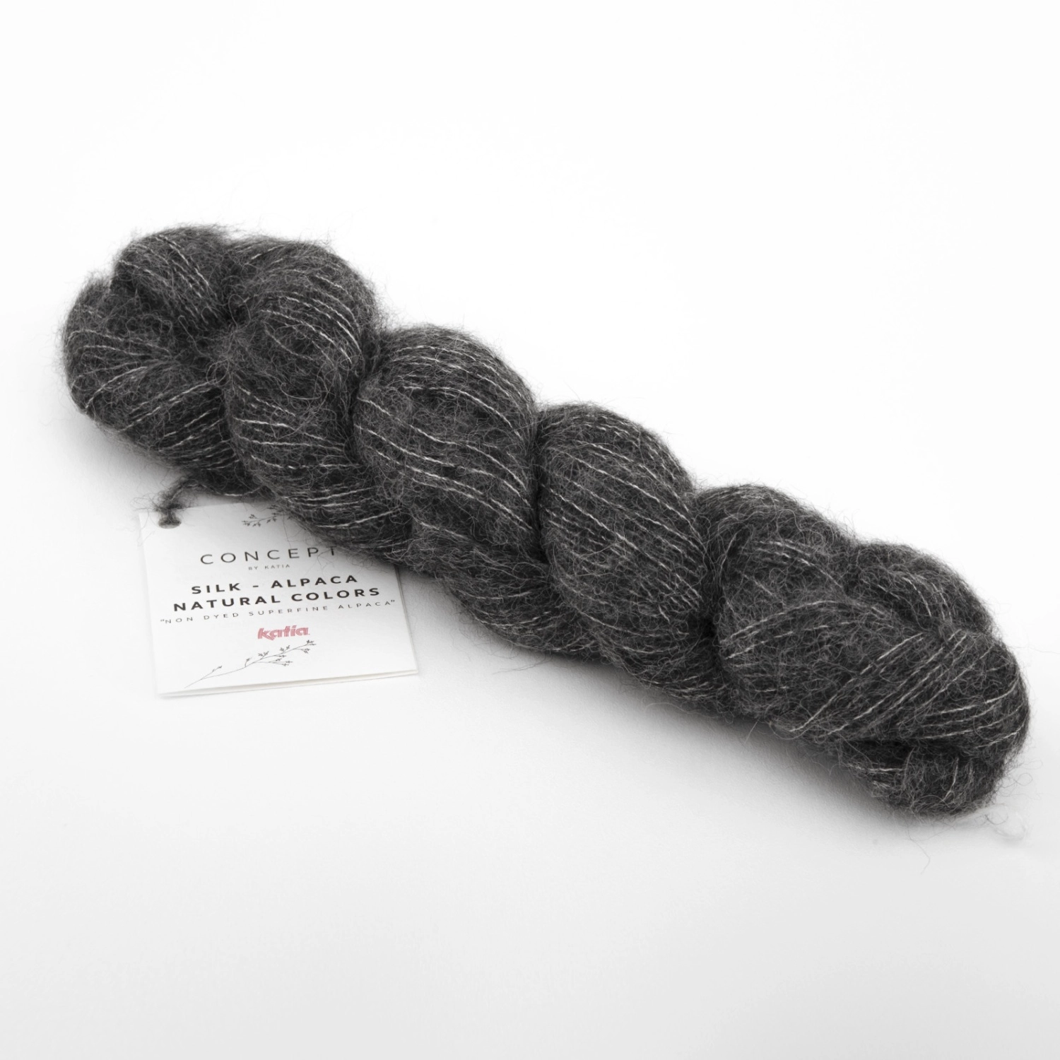 Пряжа Katia Silk-Alpaca Natural Colors 25г 104