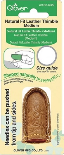 Наперсток кожаный M.  Clover 6029