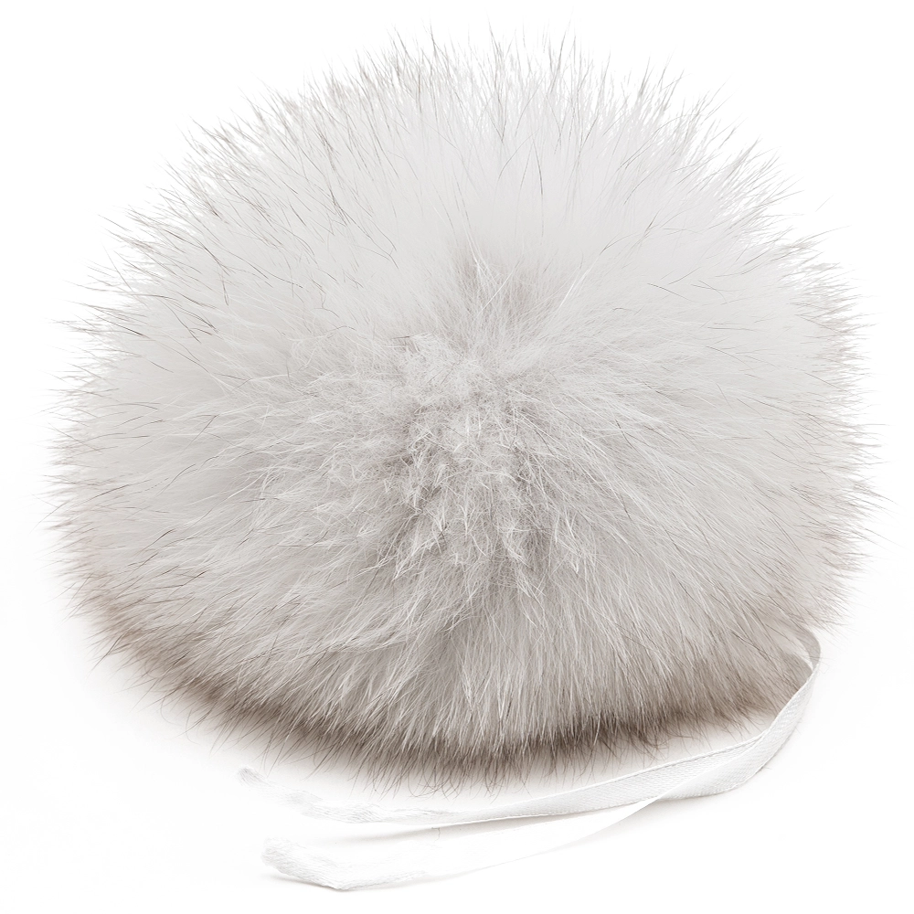 Помпон Песец белый