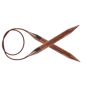 Спицы деревянные, круговые 100 см, Knit Pro Ginger (3,50)