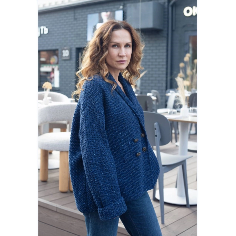 Описание жакета LANDLUST SOFT TWEED 90 (COUNTRY TWEED) (Classic №23, модель № 02) в электронном виде