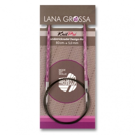 Спицы LG круговые цв.дер.80 см № 9,0 