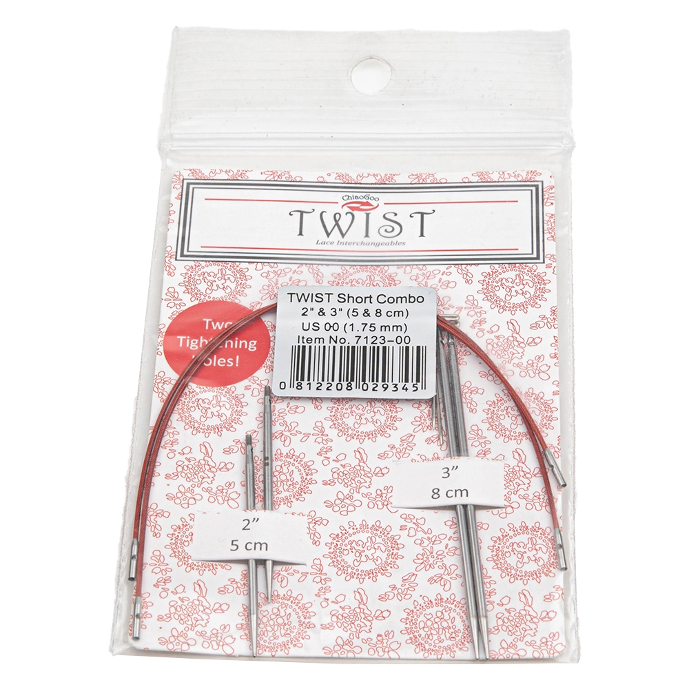 набор спиц twist short combo 1,75 мм 7123-00