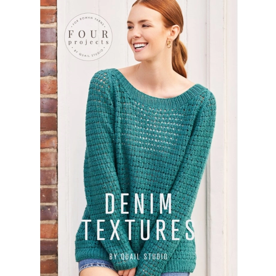 Брошюра Rowan "4 Projects Denim Textures"