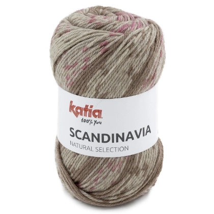 Пряжа Katia Scandinavia 100г 0201