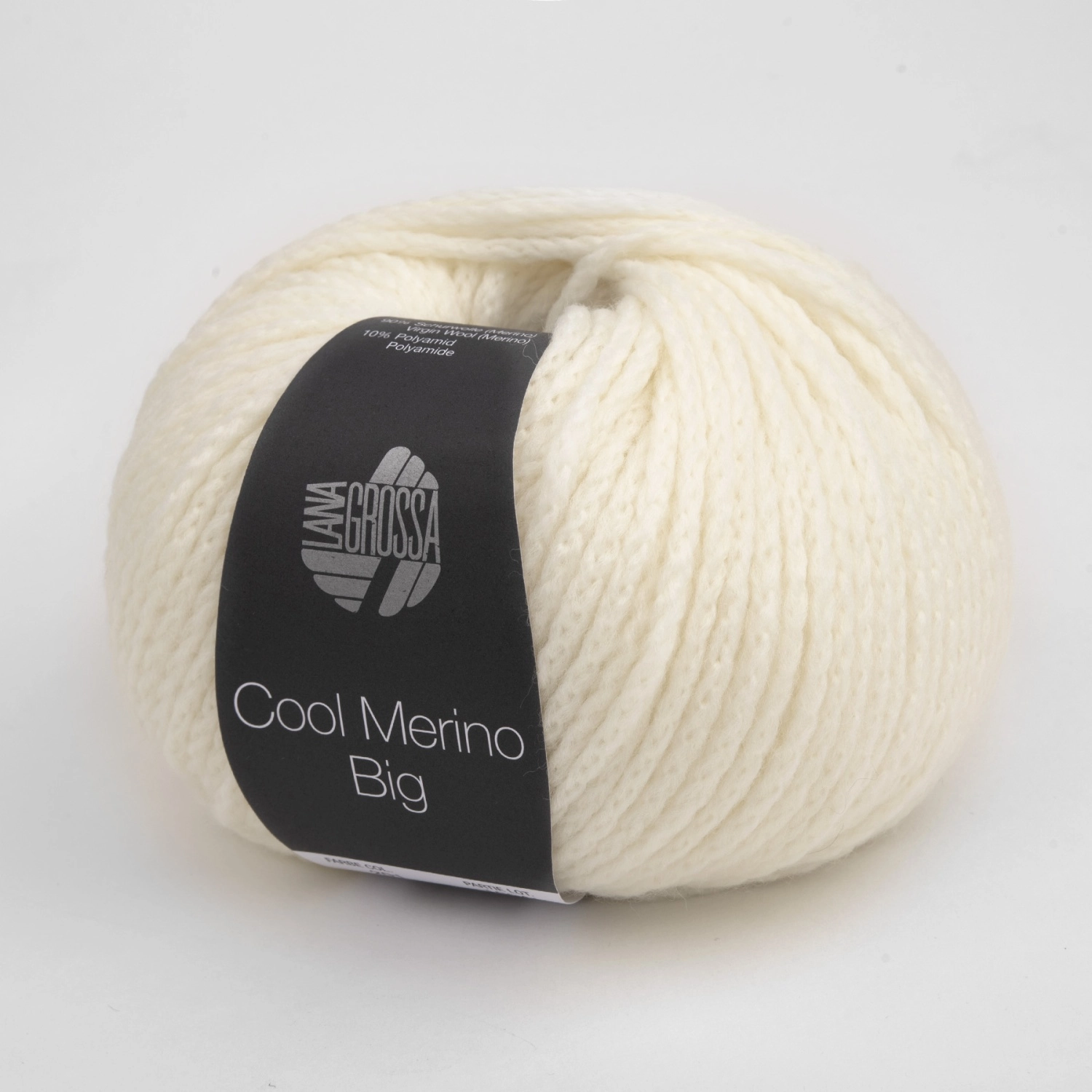 Пряжа Lana Grossa Cool Merino Big 50г 0201