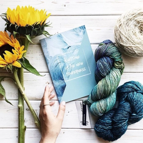 Блокнот Knitting is The new tenderness