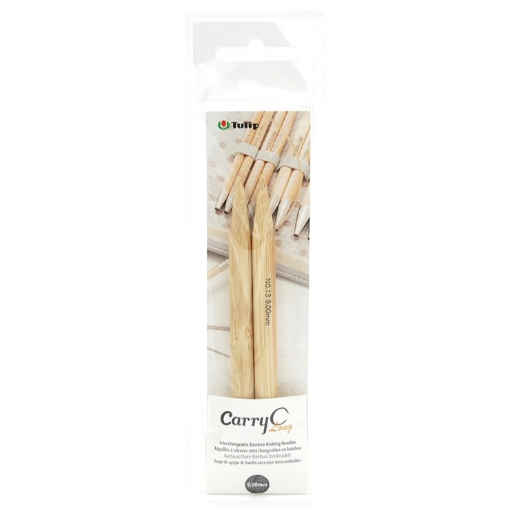 Спицы съемные "CarryC Long"  9мм/12см, бамбук