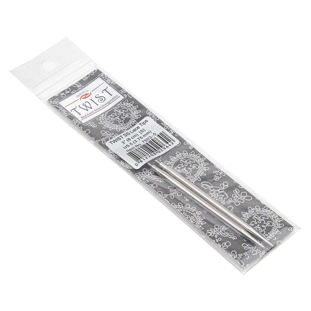 спицы съёмные металлические 7.5 см 3,75 мм